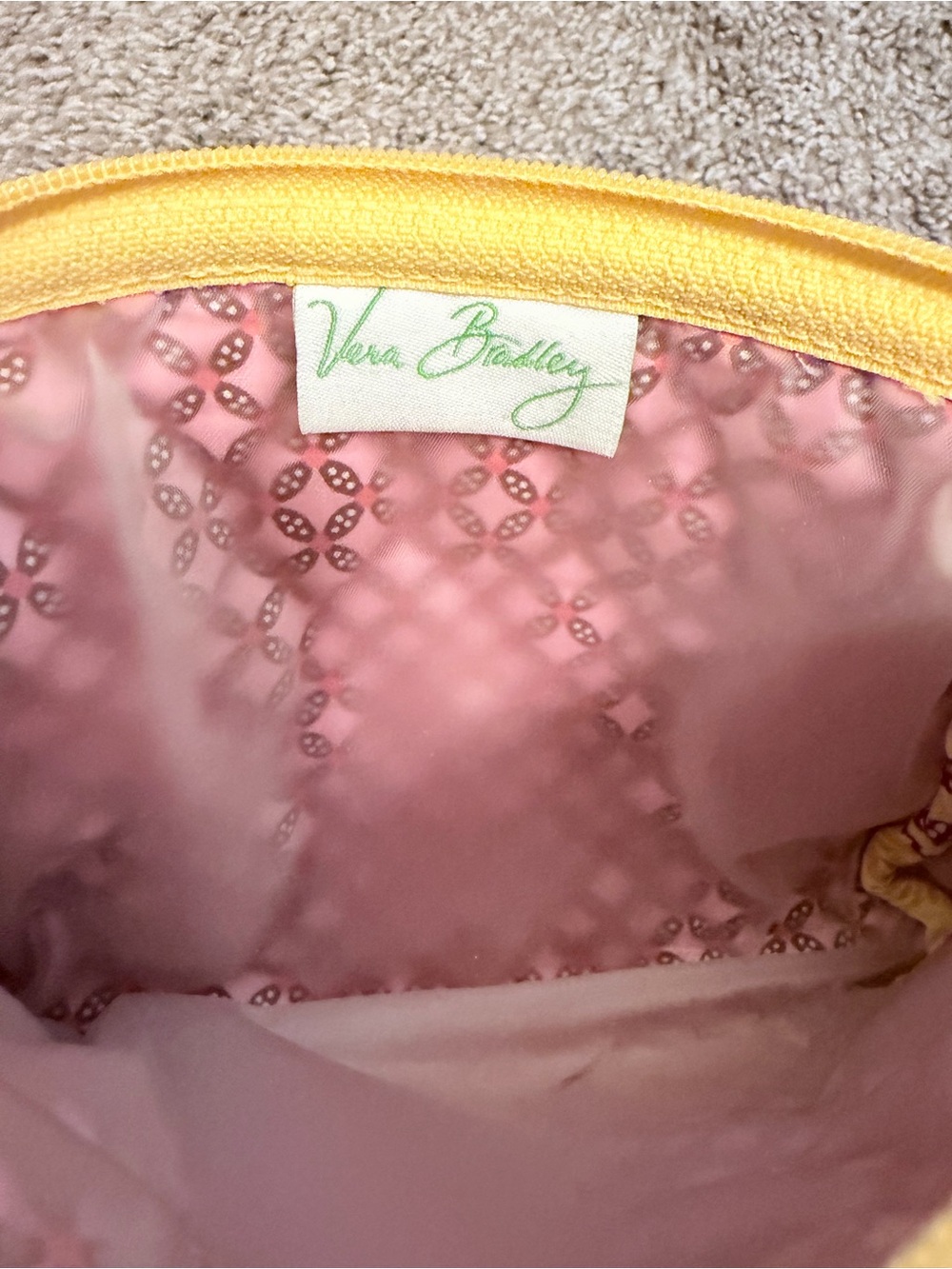 Vera Bradley Accessory Set Bali Gold Retired Pattern - Picture 8 of 13